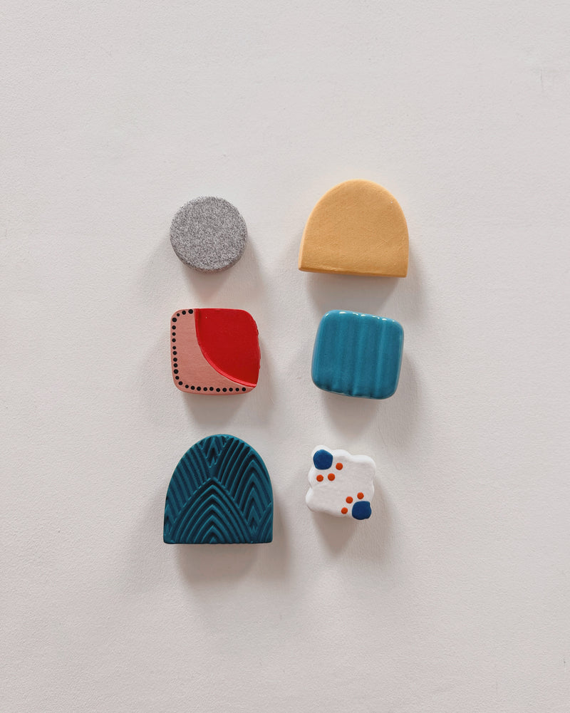 Ceramic Magnet Set no. 3 - 2024